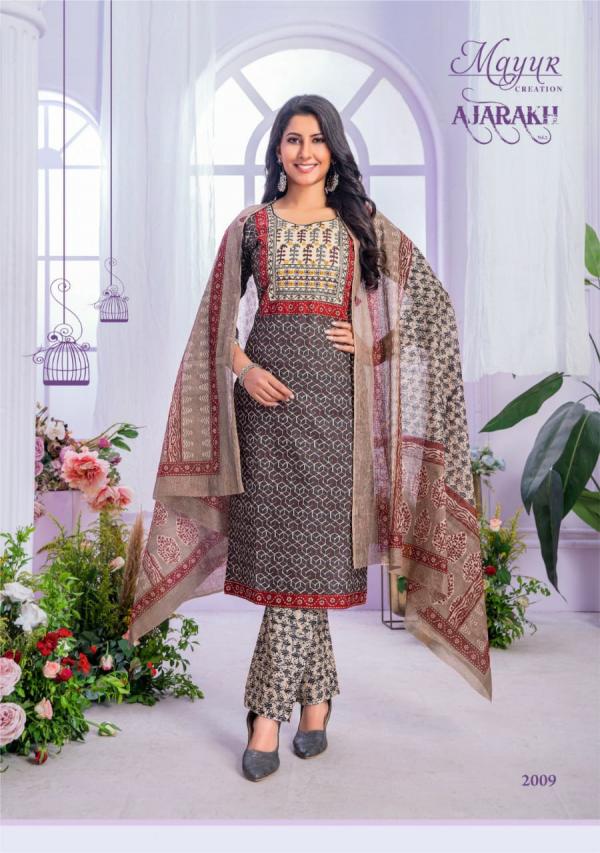 Mayur Ajarakh Vol-2 – Kurti Pant With Dupatta